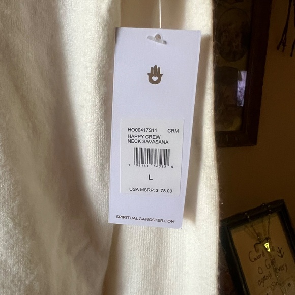 Spiritual gangster sweatshirt size large - Picture 5 of 5